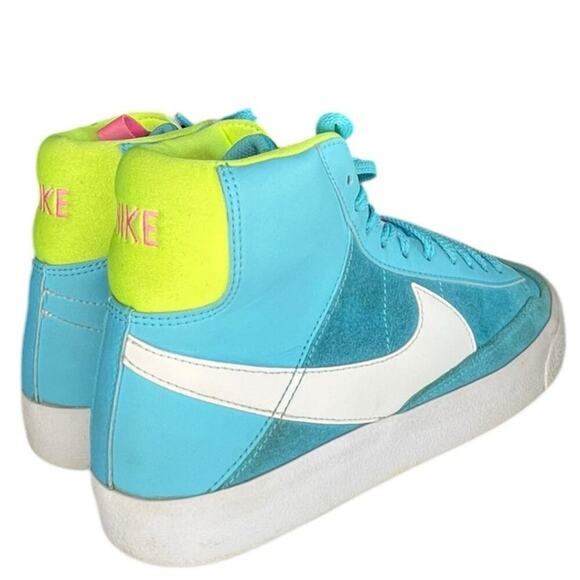 ***SOLD*** Girl Nike Blazer Mid 77 Dance Leather Athletic Sneaker Size 6.5Y - Picture 4 of 7
